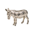 Jan Barboglio Burro Wax Cast 'Beast of Burden' Sculpture Nickel-plated 68x2x5 in 7144NK
