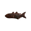 Jan Barboglio Catch Cast Iron Fish Paperweight 7x3x1 in 7044