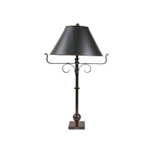 Jan Barboglio Ella Iron Lamp with 4-Curved Arms Balin Base Metal Shade 23x18x38 in 1954