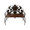Jan Barboglio Irina Forged Iron Bench with Fleur Pattern 41x20x39 in 2688