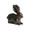 Jan Barboglio Liebre Cast Iron Bunny Rabbit with Large Years Centerpiece, Door Stop 4x9x10 in 7146