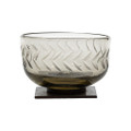Jan Barboglio Luju-cito Bowl with Iron Stand 4x4x3 in 3134CL