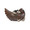 Jan Barboglio Mama Gallina Hand Carved Wooden Mother Hen with Cast Iron Baby Chicks 8x14x8 in 6734