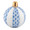 Herend Christmas Ornament Blue 2x1.75 in SVHB--16445-0-00