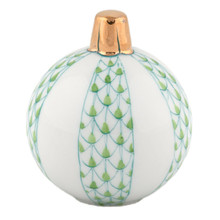 Herend Christmas Ornament Keylime 2x1.75 in SVHV1-16445-0-00