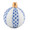 Herend Christmas Ornament Sapphire 2x1.75 in SVHB3-16445-0-00
