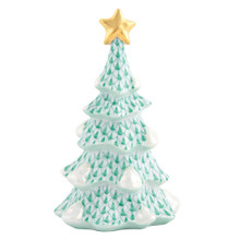 Herend Christmas Tree Simple Green 2.25x2.25x3.75 in SVHV--16171-0-00