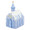 Herend Church Sapphire 3x2.25x5 in SVHB3-16432-0-00