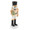 Herend Nutcracker with Christmas Tree Butterscotch 1.5x1.25x4.25 in SVHJ--16444-0-00