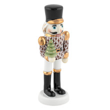 Herend Nutcracker with Christmas Tree Chocolate 1.5x1.25x4.25 in SVHBR216444-0-00