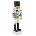 Herend Nutcracker with Christmas Tree Green 1.5x1.25x4.25 in SVHV--16444-0-00