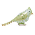 Herend Tufted Titmouse Figurine Keylime 4.25x2.25 in SVHV1-05639-0-00