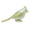 Herend Tufted Titmouse Figurine Keylime 4.25x2.25 in SVHV1-05639-0-00