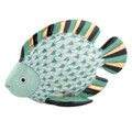 Herend Fish Green 3.75x1.75x2.25 in VHV---16460-0-00