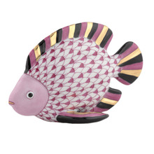 Herend Fish Raspberrfy 3.75x1.75x2.25 in VHP---16460-0-00