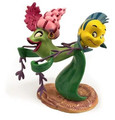 Walt Disney Classic Collection The Little Mermaid Flounder's Fandango 4.75 in 11K-41198-0