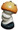 Walt Disney Classic Collection Fantasia Mushroom Hop Low 2.75 in 1028556 11K-41067-0