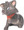 Walt Disney Classic Collection The Aristocrats Beriloz Little Rascal 2.75 in 1210006 11K-46021-0