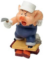 Walt Disney Classic Collection Three Little Pigs Practical Pig Work and Play don't Mix 4.5 in 453054691