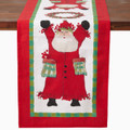 Vietri Old St. Nick Table Runner 108x16 in OSN-4594