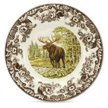 Spode Woodland Moose Dinner Plate 10.5 in.