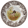 Spode Woodland Spaniel Salad Plate 8 in.