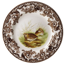 Spode Woodland Quail Salad Plate 8 in.