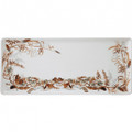 Gien Sologne Serving Tray, Foliage 15.6x6 in 1631CPCF01