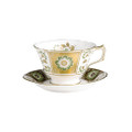 Royal Crown Derby Derby-Panel-Green-Teacup-and-Saucer