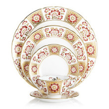 Royal Crown Derby Derby-Panel-Red-5-piece-place-setting DERPA09814