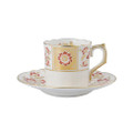 Royal Crown Derby Derby-Panel-Red-Coffee-Cup-and-Saucer