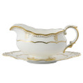 Royal Crown Derby Elizabeth-Gold-Sauce-and-Stand