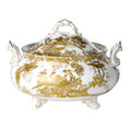 Royal Crown Derby Gold-Aves-Soup-Tureen-and-Cover-and-Stand