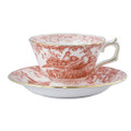 Royal Crown Derby Red-Aves-Teacup-and-Saucer