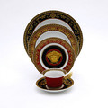 Versace Medusa Red 5-piece place setting