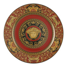 Versace Medusa Red Service Plate 11.75 in.
