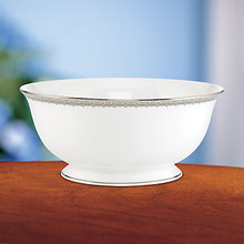 Lenox Lace Couture Oval Vegetable Bowl 9.5 in 773694
