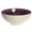 Jars Tourron Eggplant and White Fruit Bowl 5.5 in J961844