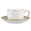 Vera Wang Wedgwood Gilded Weave Cup and Saucer