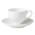 Wedgwood Wedgwood White Cup and Saucer