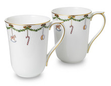 Royal Copenhagen Star Fluted Christmas Mug 10 oz 1017449