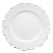 Arte Italica Bella Bianca Beaded Dinner Plate 11.5 in BBS1003