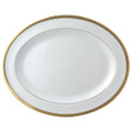 Bernardaud Athena Gold Oval Platter 15 in