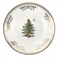 Spode Christmas Tree Gold Bread & Butter Plate Set of Four 6.5 in 1557154