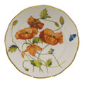 Herend American Wildflowers Dinner Plate California Poppy 10.5 in FLA-PO20524-0-50