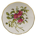 Herend American Wildflowers Dinner Plate Prairie Rose 10.5 in FLA-PR20524-0-50