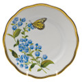 Herend American Wildflowers Bread and Butter Plate Blue Wood Aster 6 in FLA-AS20515-0-00
