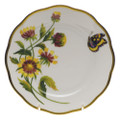 Herend American Wildflowers Bread and Butter Plate Indian Blanket Flower 6 in FLA-BF20515-0-00