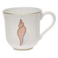 Herend Aquatic Dessert Mug Tulip Shell 10 oz MEVHS701729-0-00
