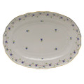 Herend Blue Garland Oval Platter 15 in PBG---01102-0-00